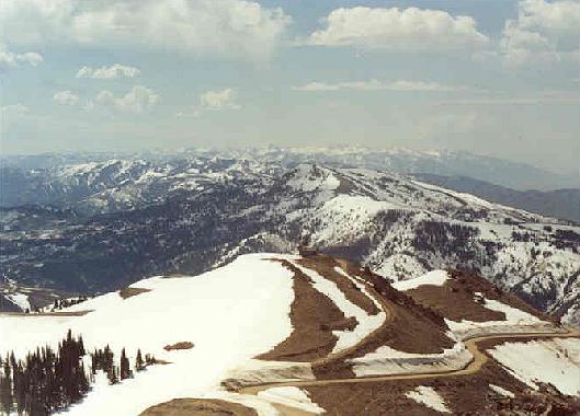 View south from Francis Peak