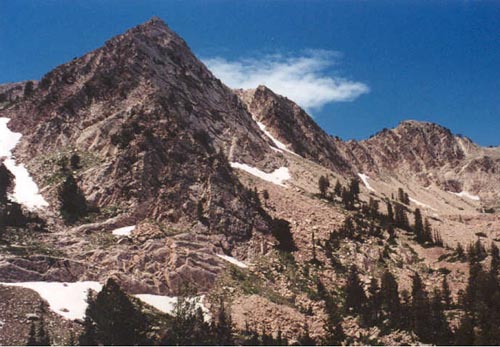 Mt. Ogden and Allen Peak from Snowbasin