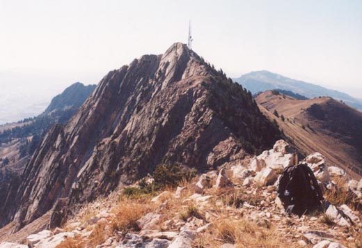 Mt. Ogden viewed from Allen Peak